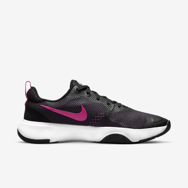 Nike City Rep TR Sportschuhe Damen Schwarz Lila Rosa | NK160EBP