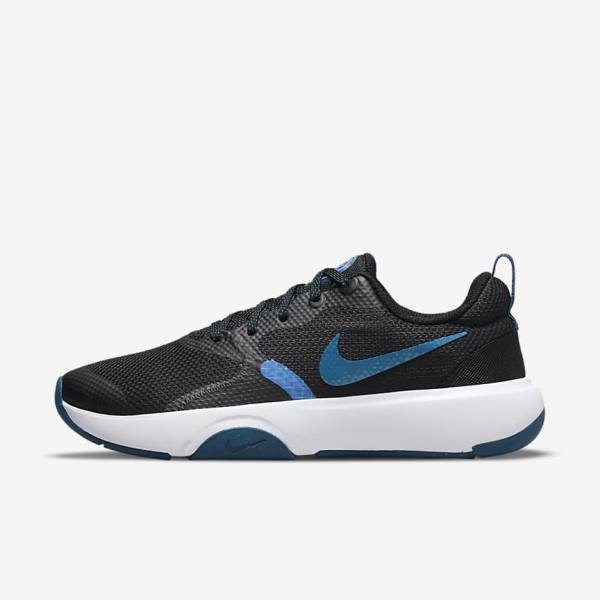 Nike City Rep TR Sportschuhe Damen Schwarz Blau Weiß | NK409DRP