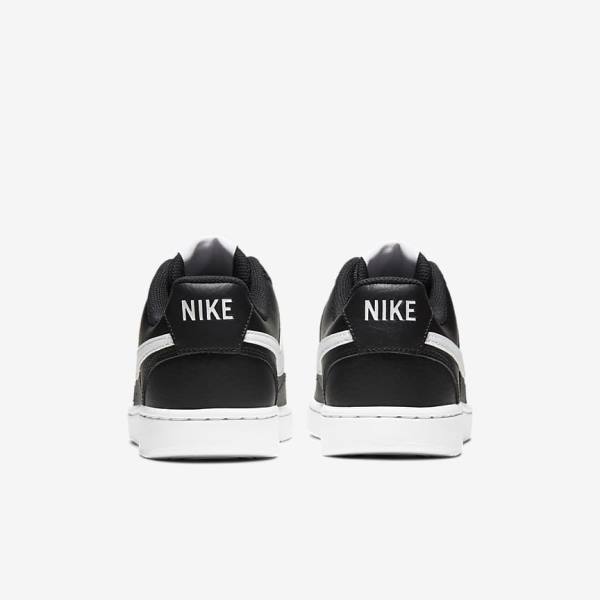 Nike Court Vision Low Sneakers Damen Schwarz Weiß | NK395FON