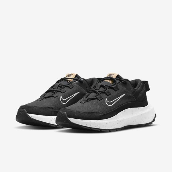 Nike Crater Remixa Sneakers Damen Schwarz Dunkelgrau Weiß | NK146UWM