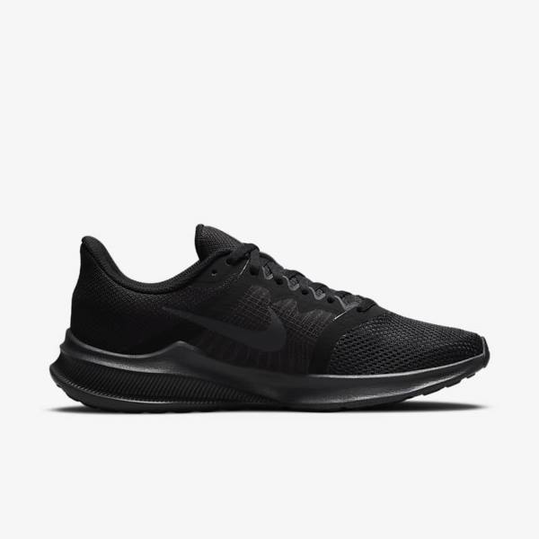 Nike Downshifter 11 Straßen Laufschuhe Damen Schwarz Grau Dunkelgrau | NK513IAT