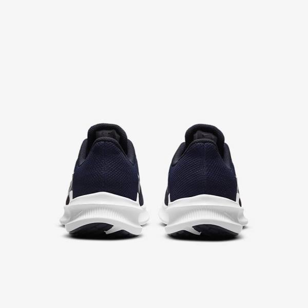 Nike Downshifter 11 Straßen Laufschuhe Herren Navy | NK547IWF