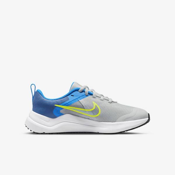 Nike Downshifter 12 Older Straßen Laufschuhe Kinder Navy | NK759GUK