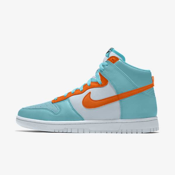 Nike Dunk High By You Custom Sneakers Damen Mehrfarbig | NK103RUJ