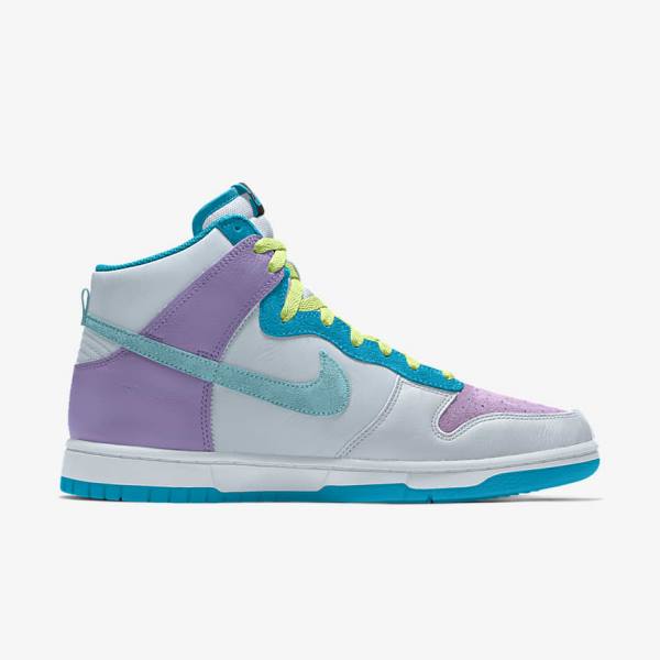 Nike Dunk High By You Custom Sneakers Damen Mehrfarbig | NK890AEO