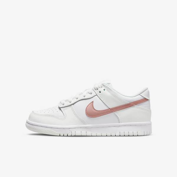 Nike Dunk Low Older Sneakers Kinder Metal | NK890CLD