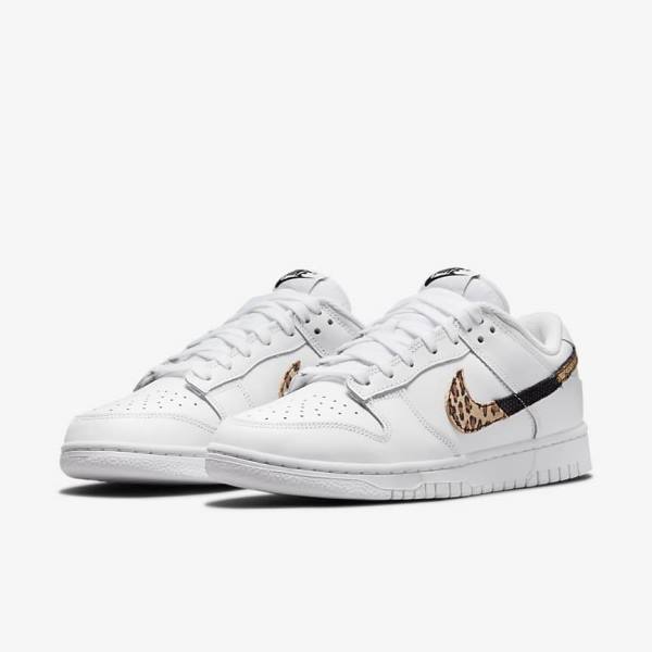 Nike Dunk Low SE Sneakers Damen Weiß Mehrfarbig | NK512AQK