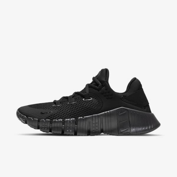 Nike Free Metcon 4 Sportschuhe Herren Schwarz | NK198PBD