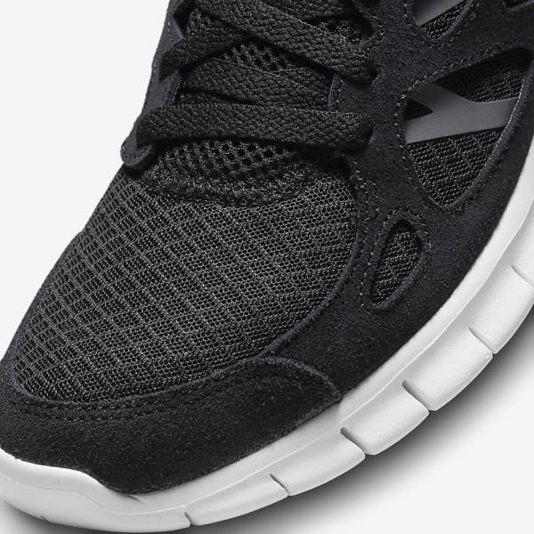 Nike Free Run 2 Sneakers Herren Schwarz Dunkelgrau Weiß | NK895WZK