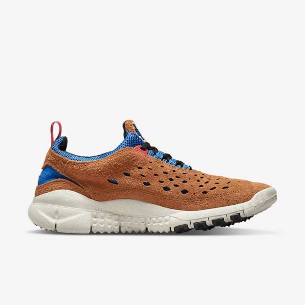 Nike Free Run Trail Sneakers Herren Blau Hellweiß Rot | NK471JTE