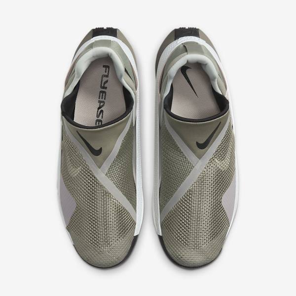 Nike Go FlyEase Sneakers Herren Schwarz Weiß | NK706ZGV