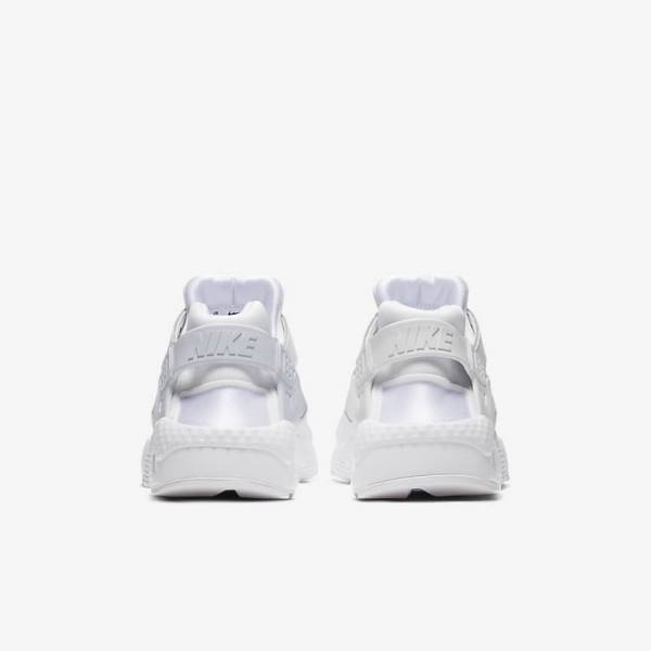 Nike Huarache Run Older Sneakers Kinder Weiß Platin Weiß | NK183BTX