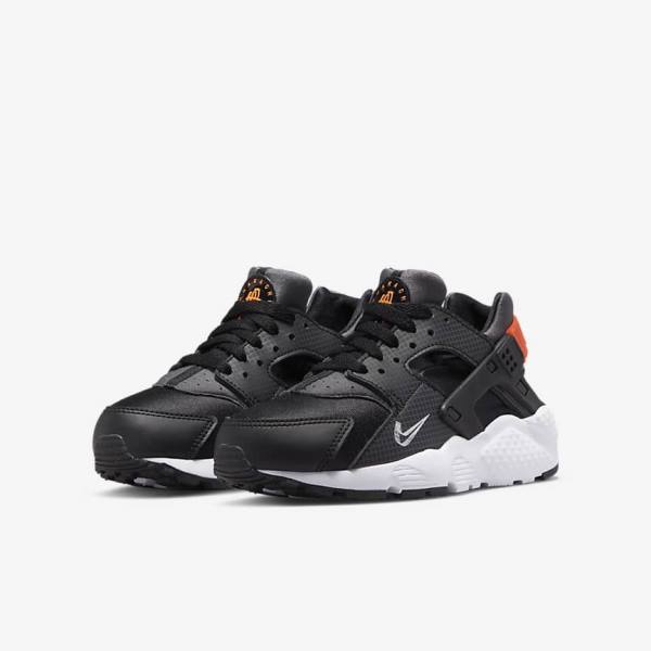 Nike Huarache Run Older Sneakers Kinder Orange | NK307GHL