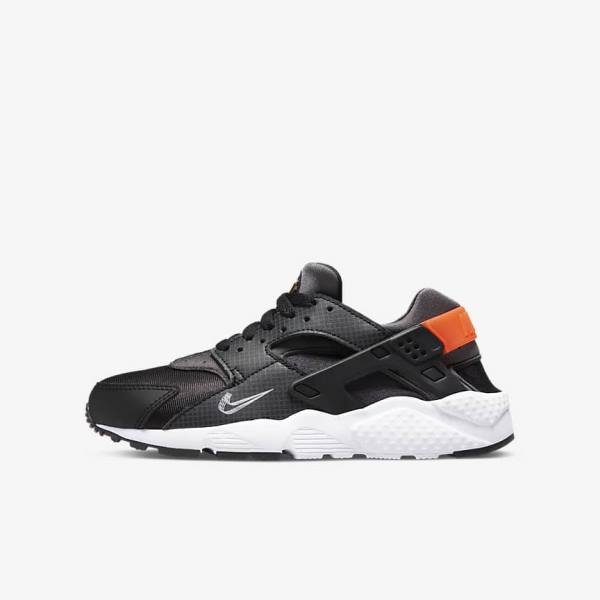 Nike Huarache Run Older Sneakers Kinder Orange | NK307GHL