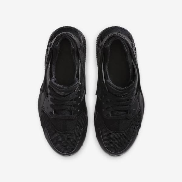 Nike Huarache Run Older Sneakers Kinder Schwarz | NK684ORS