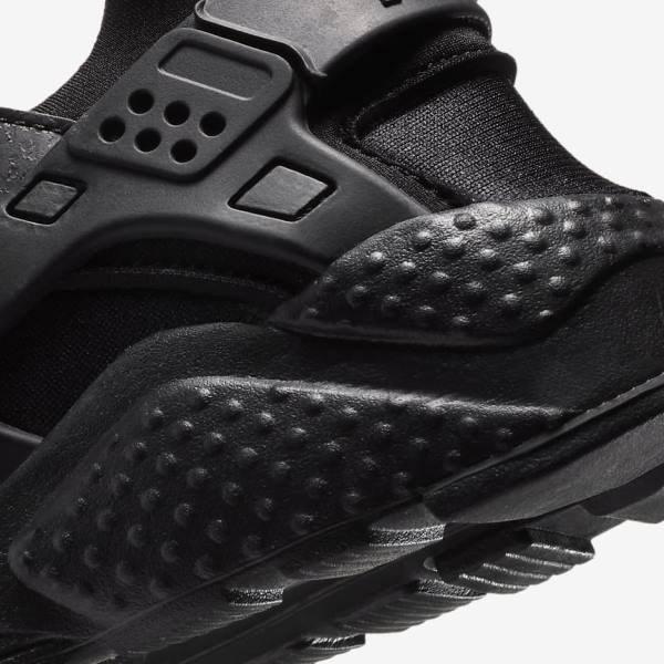 Nike Huarache Run Older Sneakers Kinder Schwarz | NK684ORS