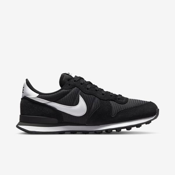 Nike Internationalist Sneakers Damen Schwarz Dunkelgrau Weiß | NK648FOA