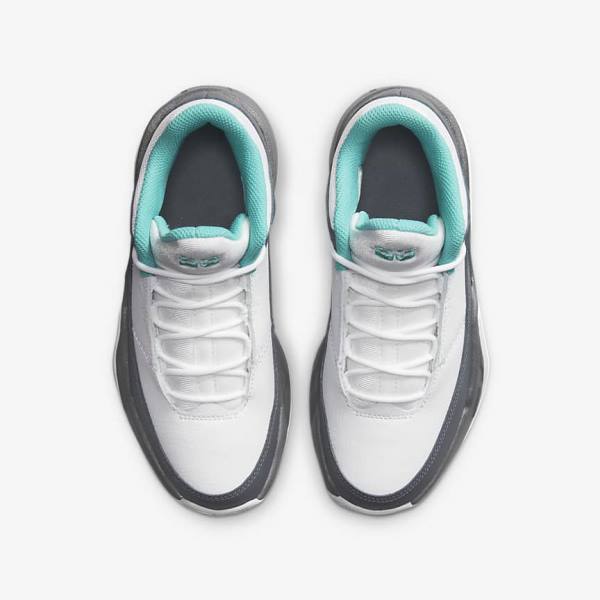 Nike Jordan Max Aura 3 Older Sneakers Kinder Weiß Grau Türkis | NK160IHT
