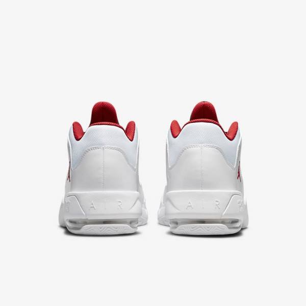 Nike Jordan Max Aura 3 Sneakers Herren Weiß Platin Schwarz Rot | NK853EAN