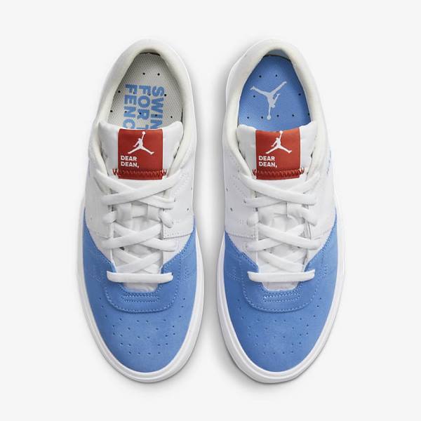 Nike Jordan Series .02 Dear Dean Jordan Schuhe Herren Weiß Blau | NK184ZDV