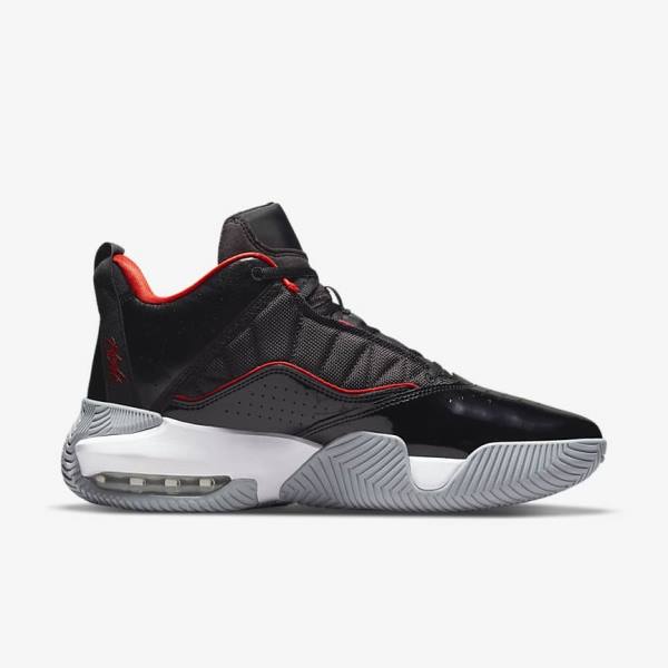 Nike Jordan Stay Loyal Sneakers Herren Schwarz Weiß Grau Rot | NK985QZY