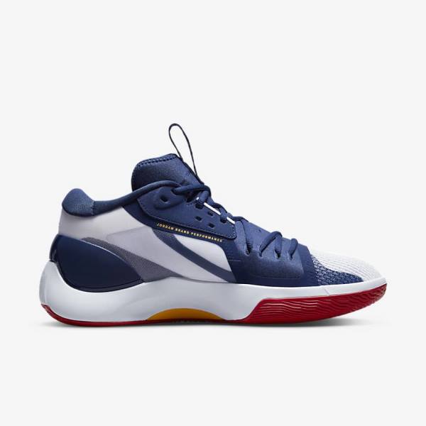 Nike Jordan Zoom Separate Jordan Schuhe Herren Navy Gold | NK851GSW