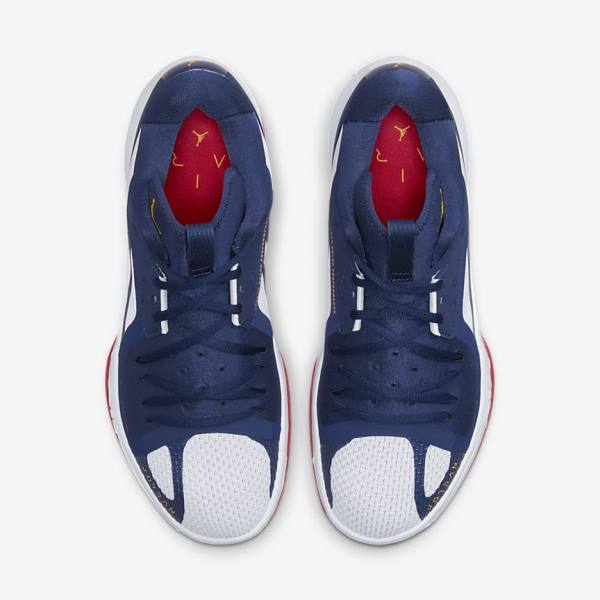 Nike Jordan Zoom Separate Jordan Schuhe Herren Navy Gold | NK851GSW