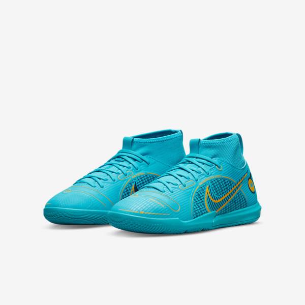 Nike Jr. Mercurial Superfly 8 Academy IC Younger and Older Indoor Court Fußballschuhe Kinder Orange | NK946FRQ