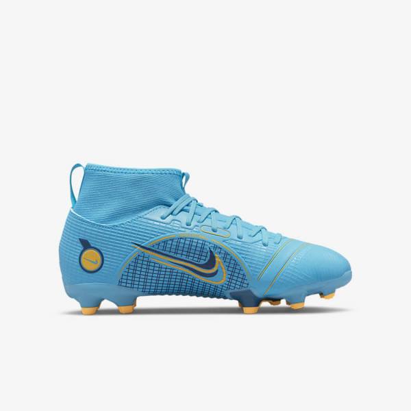 Nike Jr. Mercurial Superfly 8 Academy MG Older Multi-Ground Fußballschuhe Kinder Orange | NK621OKX