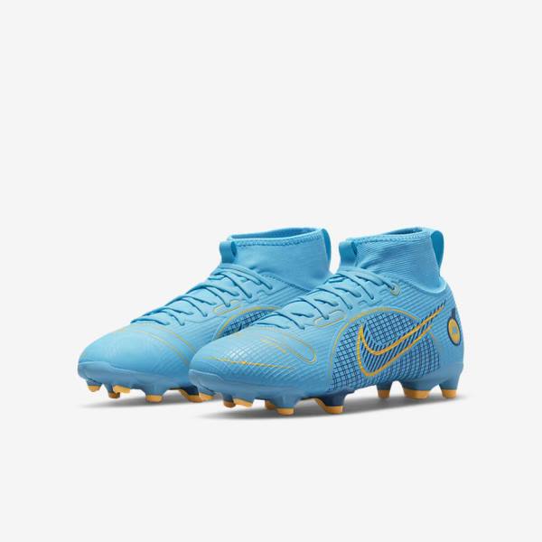 Nike Jr. Mercurial Superfly 8 Academy MG Older Multi-Ground Fußballschuhe Kinder Orange | NK621OKX