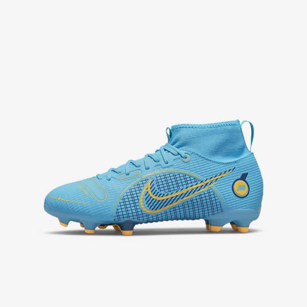 Nike Jr. Mercurial Superfly 8 Academy MG Older Multi-Ground Fußballschuhe Kinder Orange | NK621OKX