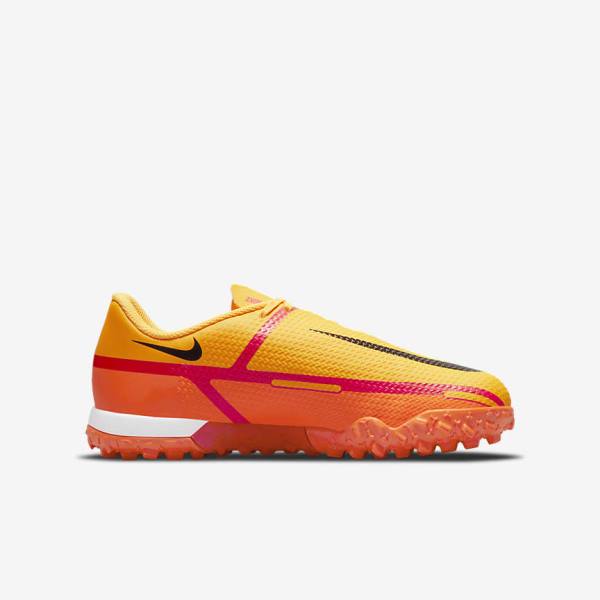 Nike Jr. Phantom GT2 Academy TF Older Turf Fußballschuhe Kinder Orange | NK017IFH