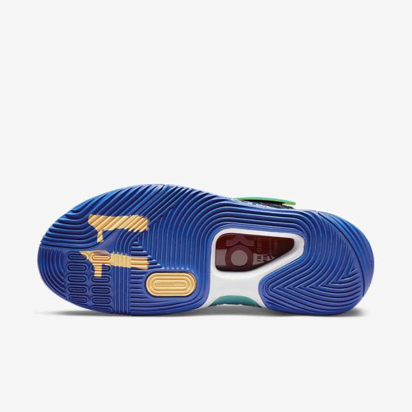 Nike KD14 NRG Basketballschuhe Damen Blau Königsblau Blau Hellgrün | NK058MOL