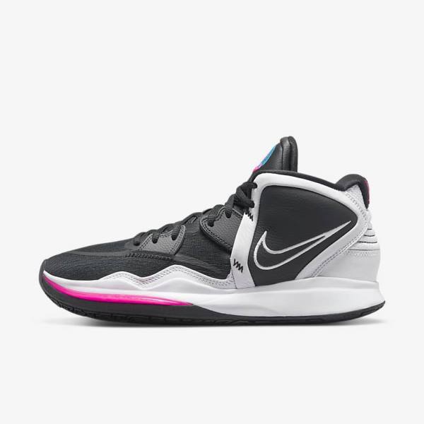 Nike Kyrie Infinity Basketballschuhe Herren Schwarz Grau Rosa Weiß | NK892CFI