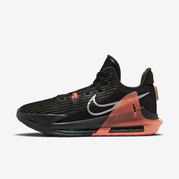 Nike LeBron Witness 6 Basketballschuhe Damen Metal | NK946ADI