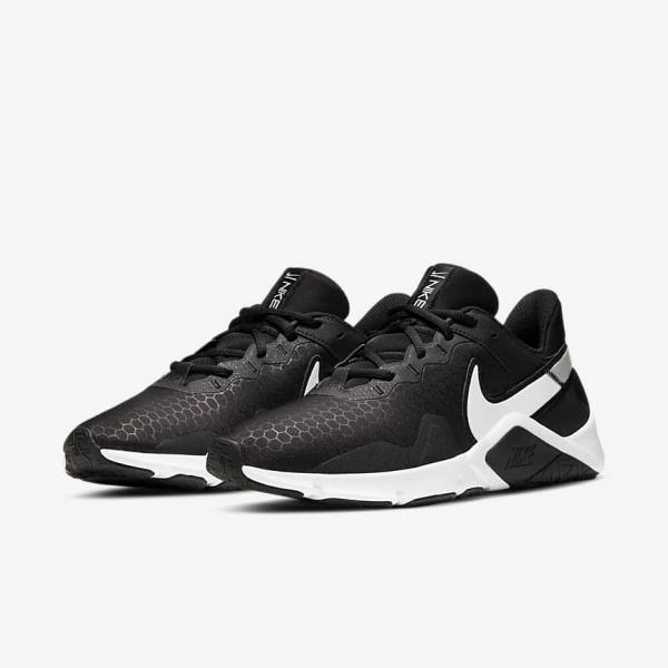 Nike Legend Essential 2 Sportschuhe Herren Metal | NK375HSP