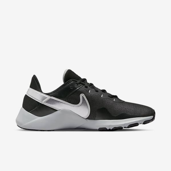 Nike Legend Essential 2 Sportschuhe Herren Metal Metal | NK619BYH