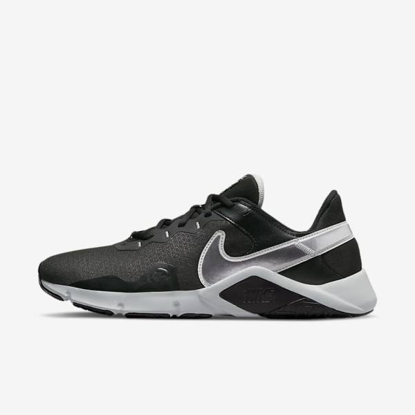 Nike Legend Essential 2 Sportschuhe Herren Metal Metal | NK619BYH