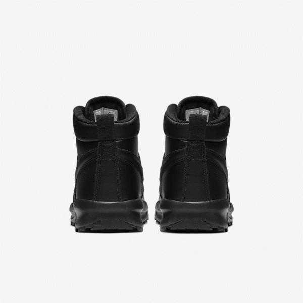 Nike Manoa LTR Older Boot Sneakers Kinder Schwarz | NK568BUM
