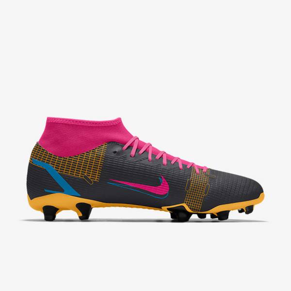 Nike Mercurial Superfly 8 Academy By You Custom Fußballschuhe Damen Mehrfarbig | NK246VLS