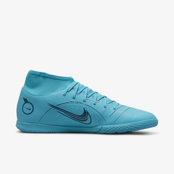 Nike Mercurial Superfly 8 Club IC Indoor Court Fußballschuhe Damen Orange | NK729OJV