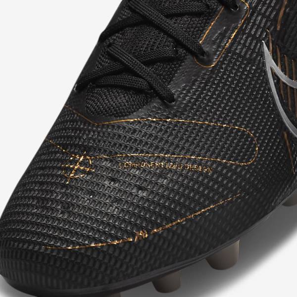 Nike Mercurial Superfly 8 Elite AG Artificial-Grasss Fußballschuhe Damen Metal Metal Gold | NK348RKJ