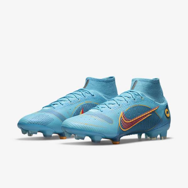 Nike Mercurial Superfly 8 Elite FG Firm-Grounds Fußballschuhe Damen Orange | NK271LCM