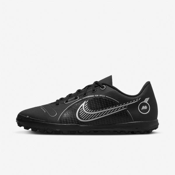 Nike Mercurial Vapor 14 Club TF Turf Fußballschuhe Herren Metal | NK562BYT