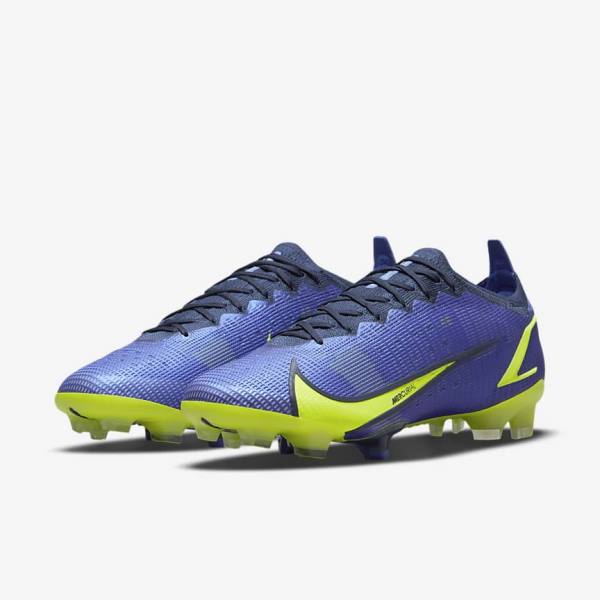 Nike Mercurial Vapor 14 Elite FG Firm-Ground Fußballschuhe Herren Blau | NK157DYA