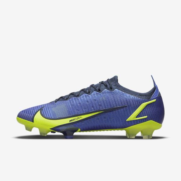 Nike Mercurial Vapor 14 Elite FG Firm-Ground Fußballschuhe Herren Blau | NK157DYA