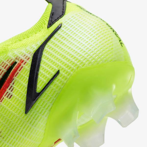 Nike Mercurial Vapor 14 Elite FG Firm-Ground Fußballschuhe Herren Schwarz Hellrot | NK937UKF