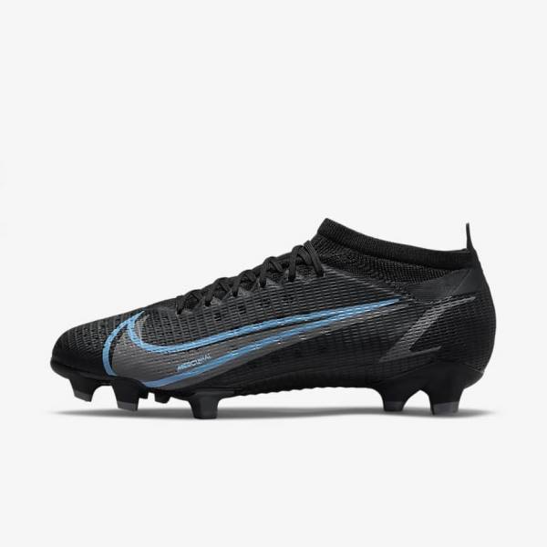 Nike Mercurial Vapor 14 Pro FG Firm-Ground Fußballschuhe Damen Schwarz | NK372YTV