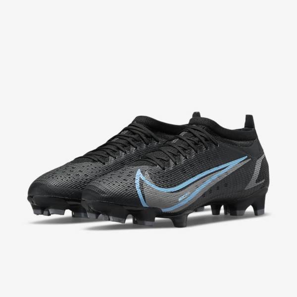 Nike Mercurial Vapor 14 Pro FG Firm-Ground Fußballschuhe Herren Schwarz | NK591YBI