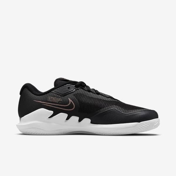 Nike NikeCourt Air Zoom Vapor Pro Clay Court Tennisschuhe Damen Metal | NK542BGJ